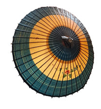 Ölpapierschirm Bambus -