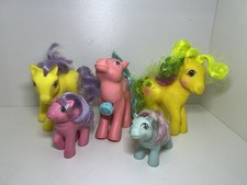 My little Pony G1 Sammlung 5 Stück Mein Kleines Pony Konvolut Hasbro 80er