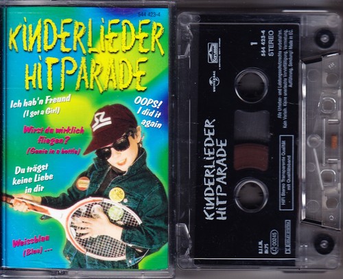 Kinderlieder hitparade - mc,