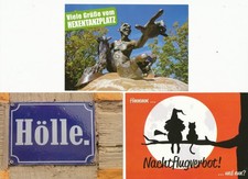 Thale Harz Highlight-Attraktionen 3 x Ansichstkarten-nicht versandte Postkarten 