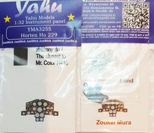 Coloured PE instrument panels