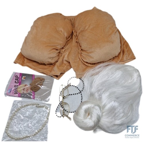 Teiliges kostüm für alte - 6-teiliges,