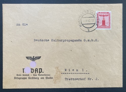 Dienstbrief mit dienst - dr,