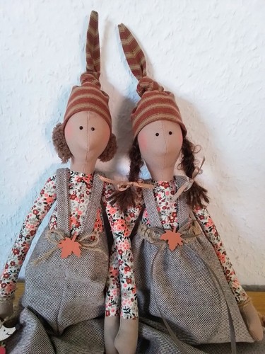 Süßes wichtelpaar puppen - süßes,