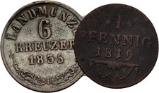 Sachsen Meiningen Kreuzer