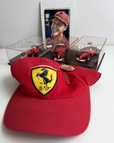 Set ferrari cap vintage - set,