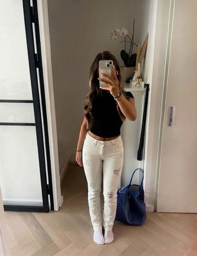 Pull bear jeans mit - mit, destroyed