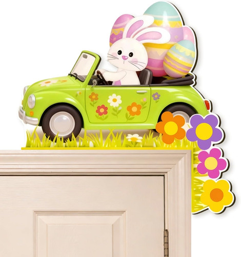 Türrahmen ostern deko holz - türrahmen,