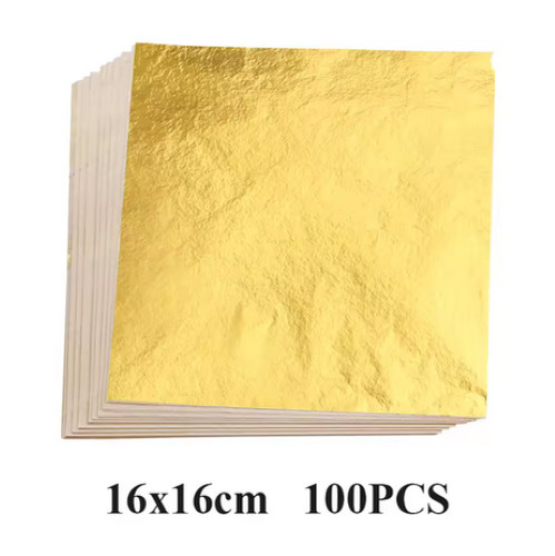 100 blattgold schlagmetall - blattgold,