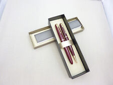 Parker Slimfold Schreibset Füllfederhalter und Drehbleistift in rot 60er Jahre -