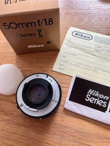 Nikon serie objektiv 50mm - nikon, e