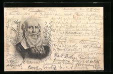 Ansichtskarte Porträt von