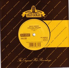 7" Si DAVID CASSIDY / How Can I Be Sure / Could It Be... - OLD GOLD 9834 -UK-
