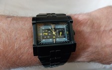 Graf von Monte Wehro Herren Armbanduhr , Schwarz, Neuwertig inkl. neue Batt.💥