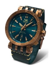Vostok Europe 575O286-L Energia Rocket Bronze Automatikuhr Lederband 48 mm