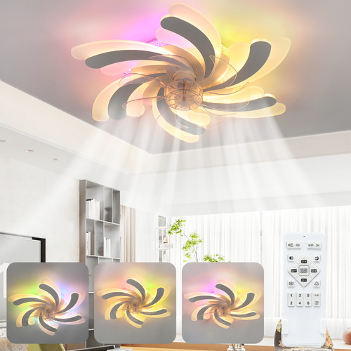 Led deckenventilator - led,