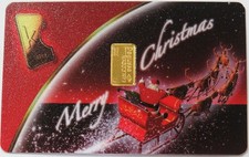 MERRY CHRISTMAS SANTA FLYING 1