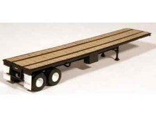 1:87 EM1012 Lonestar Bausatz für 40' Trailmobile Flachbetttrailer in schwarz