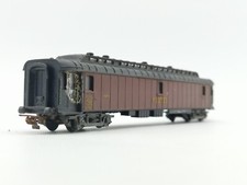 HO HORNBY MECCANO - Postwagen SNCF PAmy 45584 - sehr mittlerer Zustand (Rost)