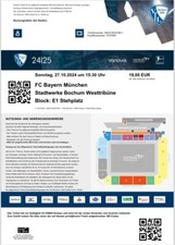 Sammler used ticket - ticket, vfl