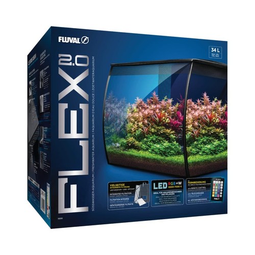 Fluval flex aquarium 34l - flex, aquarium,
