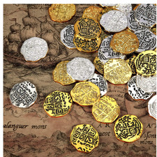 Piratenmünzen Metall 60