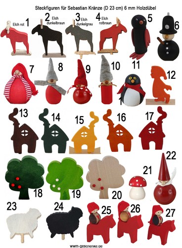 Sebastian design steckfiguren - sebastian,