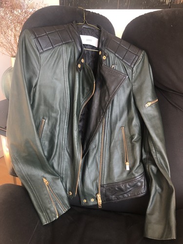 Closed lederjacke bikerstil - closed,