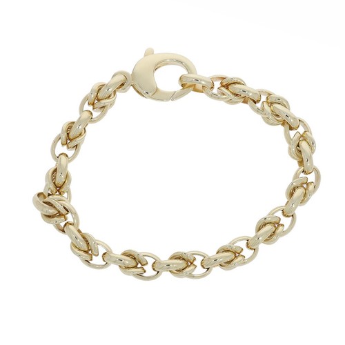 Armkette aus 585 gelbgold - rk,