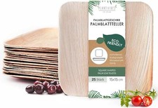 Palmblatt Teller -