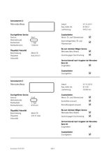 Mercedes Benz und Smart Service Historie Digital Scheckhefte Service Bericht