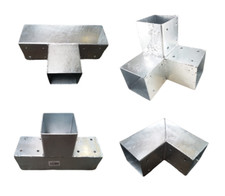 Holzverbinder aus Stahl