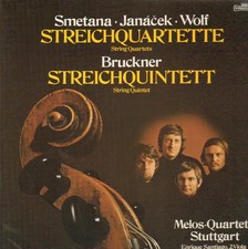 Smetana, Bruckner, Janacek, Wolf Streichquartette GATEFOLD NEAR MINT Vinyl LP