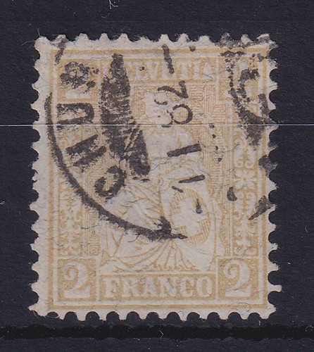 Schweiz 1881 sitzende - schweiz,