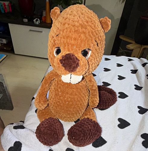 Biber kuscheltier - biber,