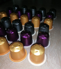 30 leere ALU Kaffee Kapseln J. Hornig Crema Intenso Ristretto Basteln Schmuck