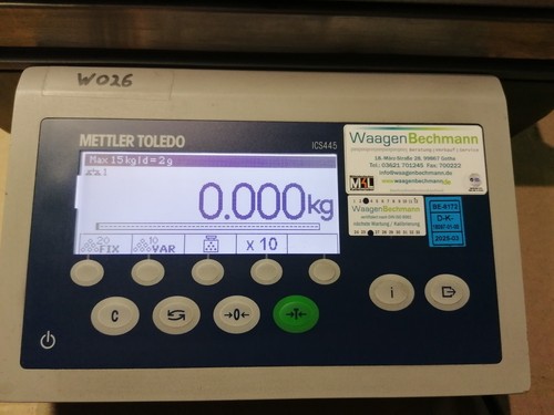 Mettler toledo zählwaage - toledo,