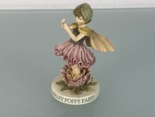Fiebriger Floristin Shirley Poppy Figur "Flower Fairies" 11,5 cm. Top Zustand