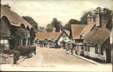 Isle of Wight UK old Village