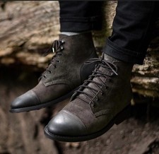 Neu Thursday Boot Company Herren Driftwood Captain Schnürstiefel Größe 12,5