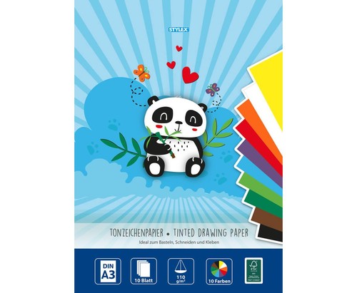 Tonzeichenpapier 110g m - tonzeichenpapier, /m²