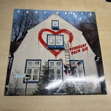 Hans Hartz Verrückt Nach Dir Mercury 832 349-1 Vinyl 12“ LP + OIS 1987