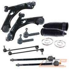 QUERLENKER SATZ +SPURSTANGEN +SPURSTANGENKÖPFE +LENKMANSCHETTEN FÜR OPEL CORSA D