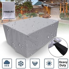 TANBURO Gartenmöbel Abdeckung UV Staub Wasserdicht Terrassenmöbel Schutzhülle
