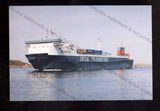 FE3981 - DFDS Transportfähre - Dana Cimbria - gebaut 1986 - Postkarte 6"x4" 