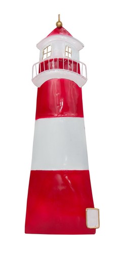 Leuchtturm wanddeko metall - leuchtturm,