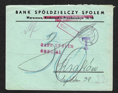 Bank warschau 1944 - gg:, nach
