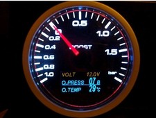 RSR Ladedruck Anzeige 4 in 1