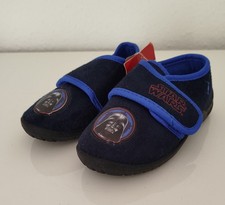 Star Wars Hausschuhe Gr 24 blau Klettverschluss weich NEU mit Etikett Halbschuhe