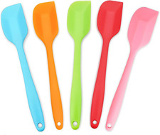 5 Stück Silikon Teigschaber